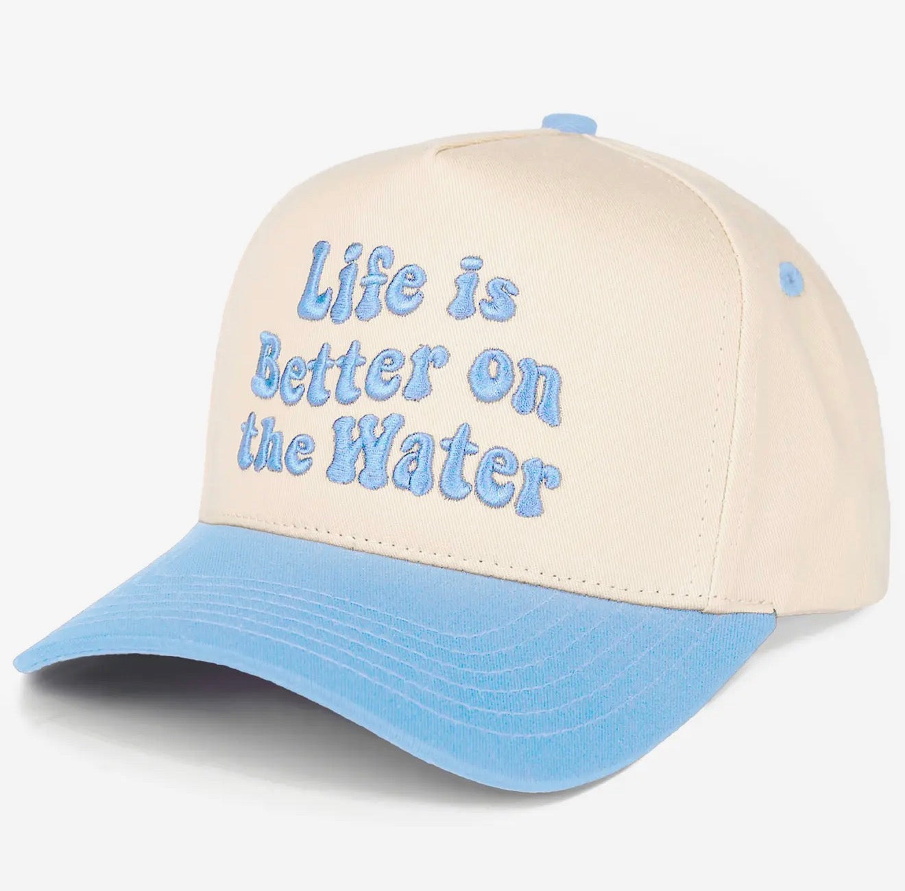 Blue life is better on the water hat