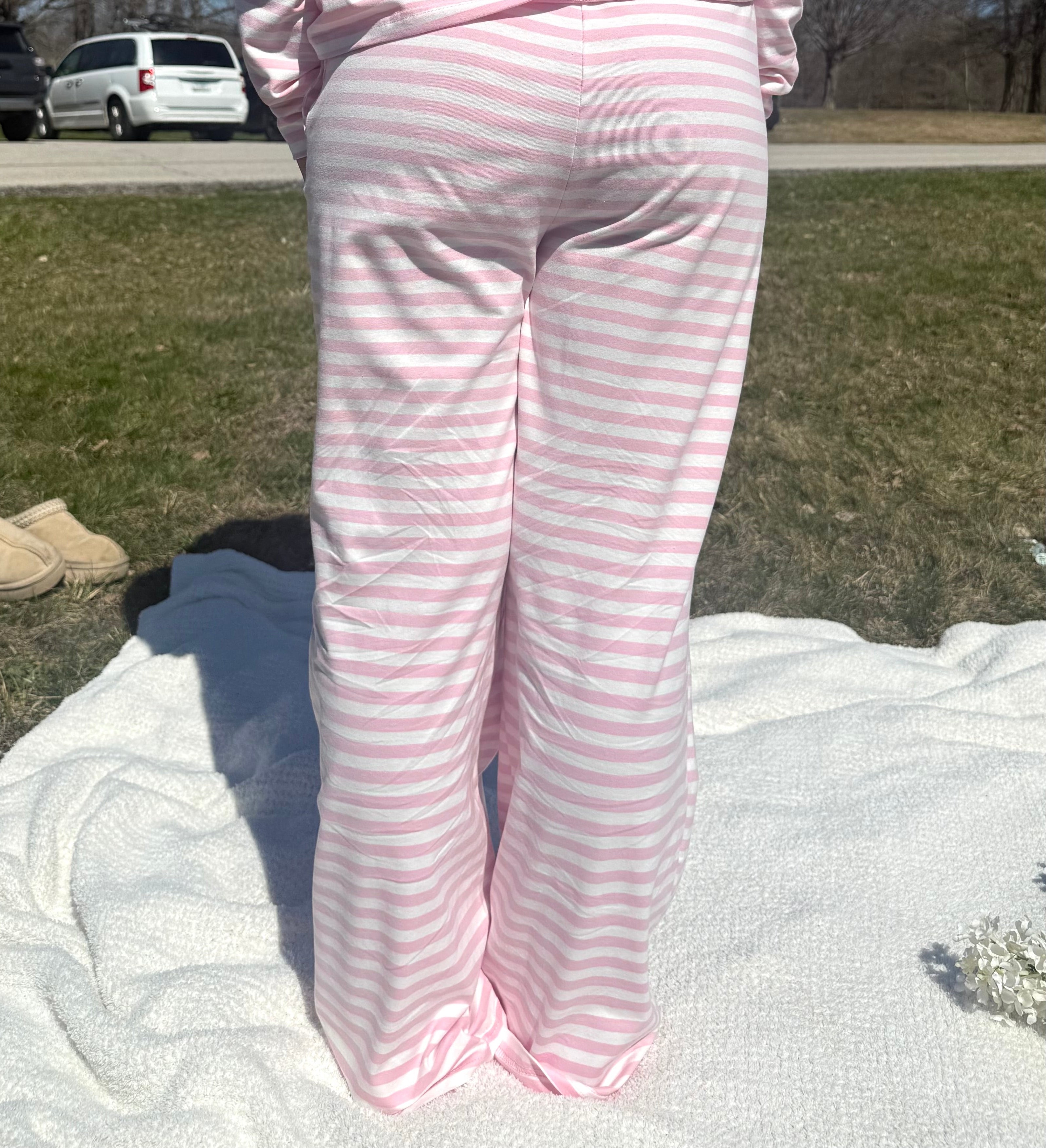 Blush lounge bottoms