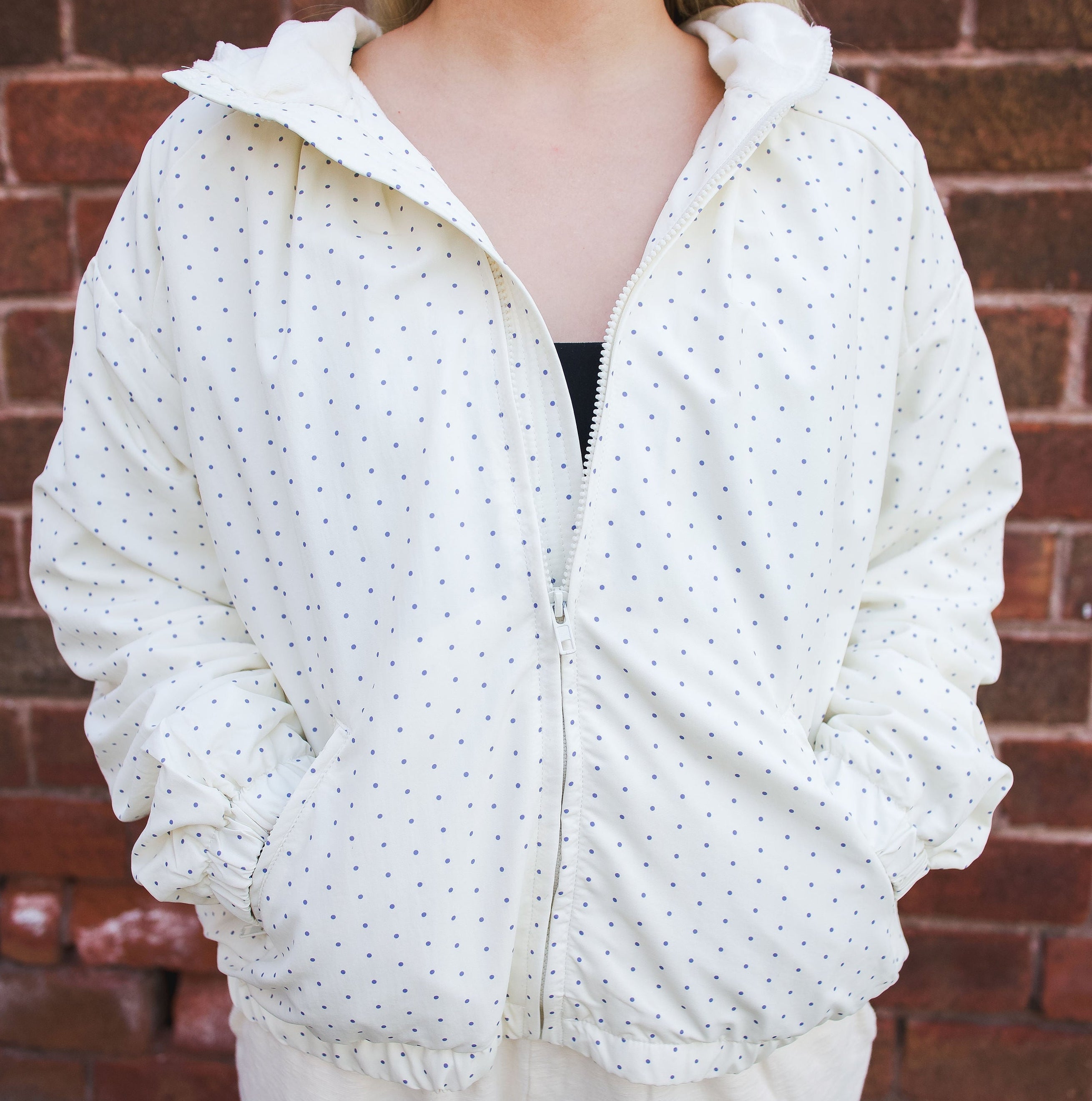 Polka dot jacket
