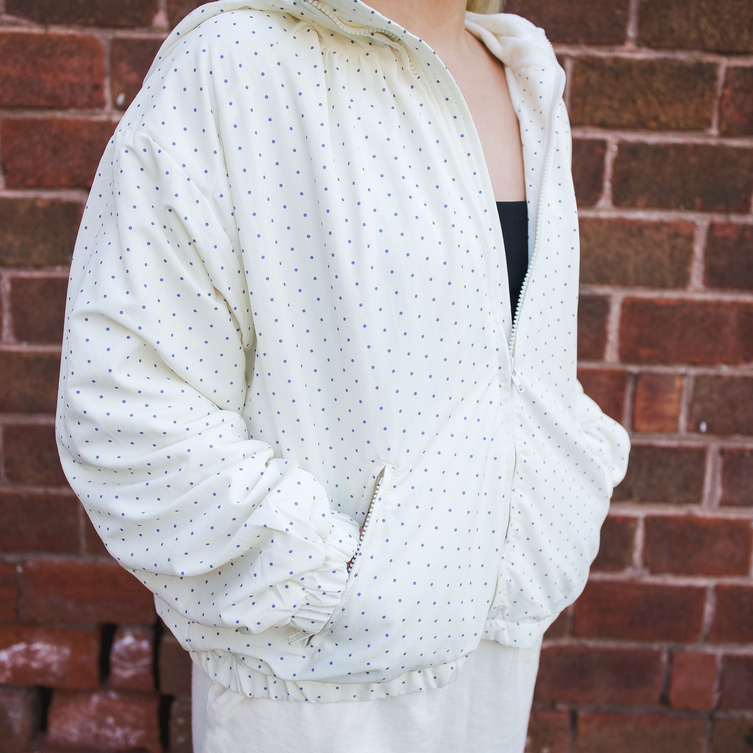 Polka dot jacket