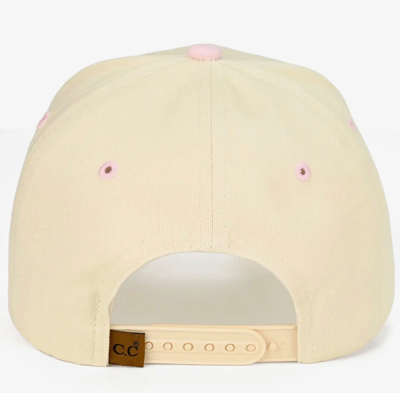 Pink God is good hat