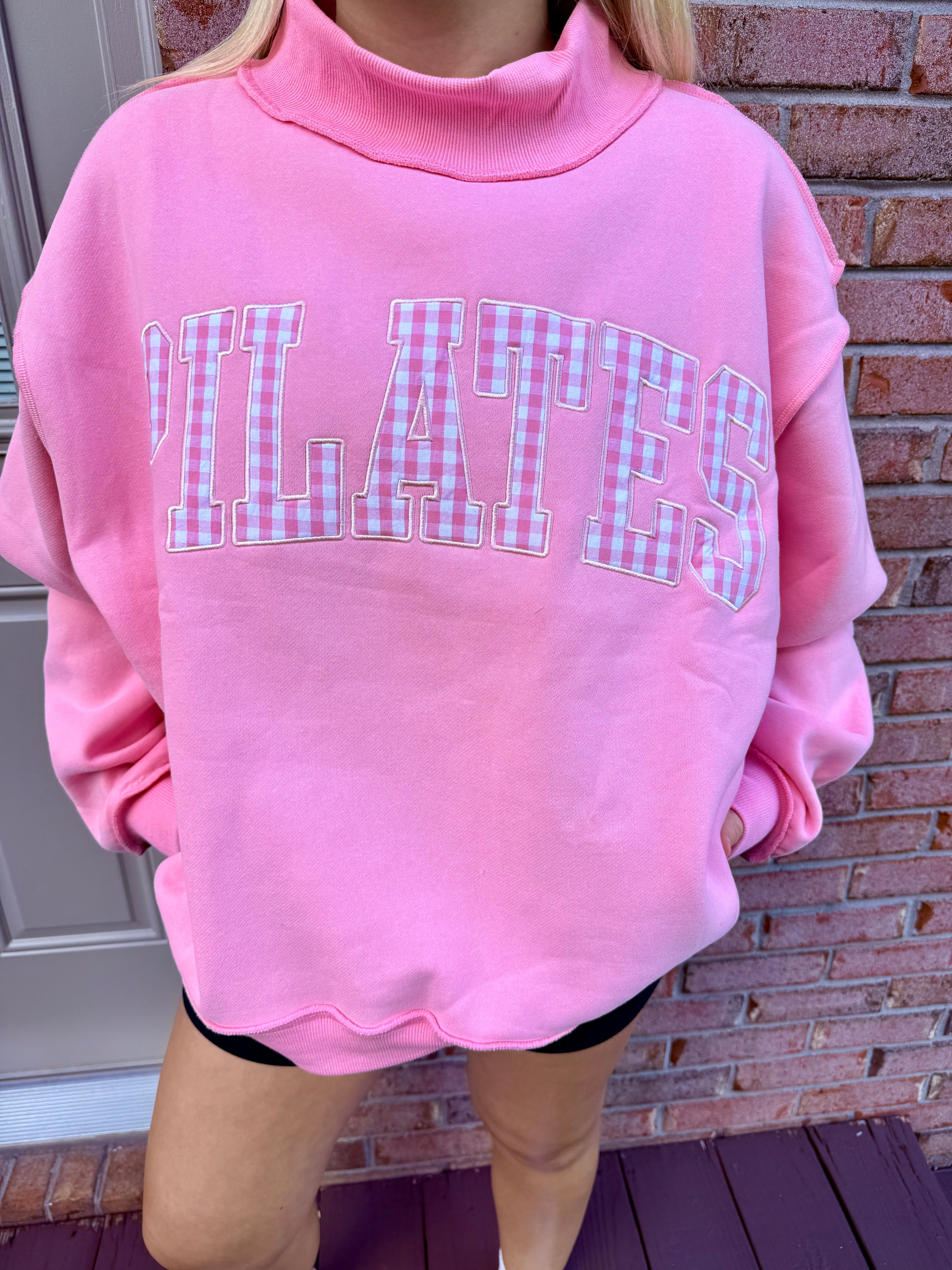 Pilates Mock Neck