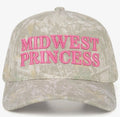 Camo pink Midwest princess hat